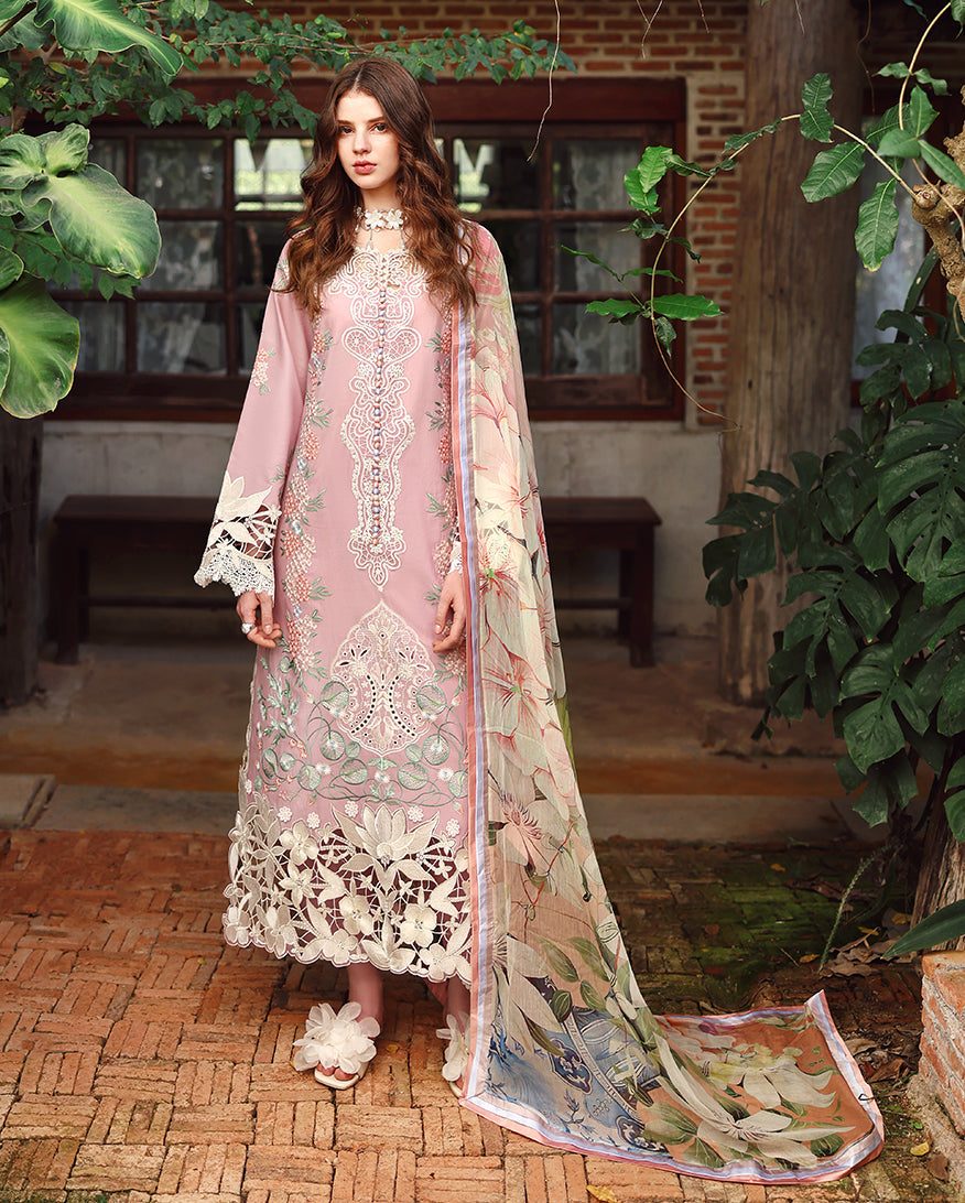 Mushq | The Secret Garden Lawn | Secret Petals - by Libasekhas UK - Registered Vendor of : Mushq - 100% Original Designer Dress