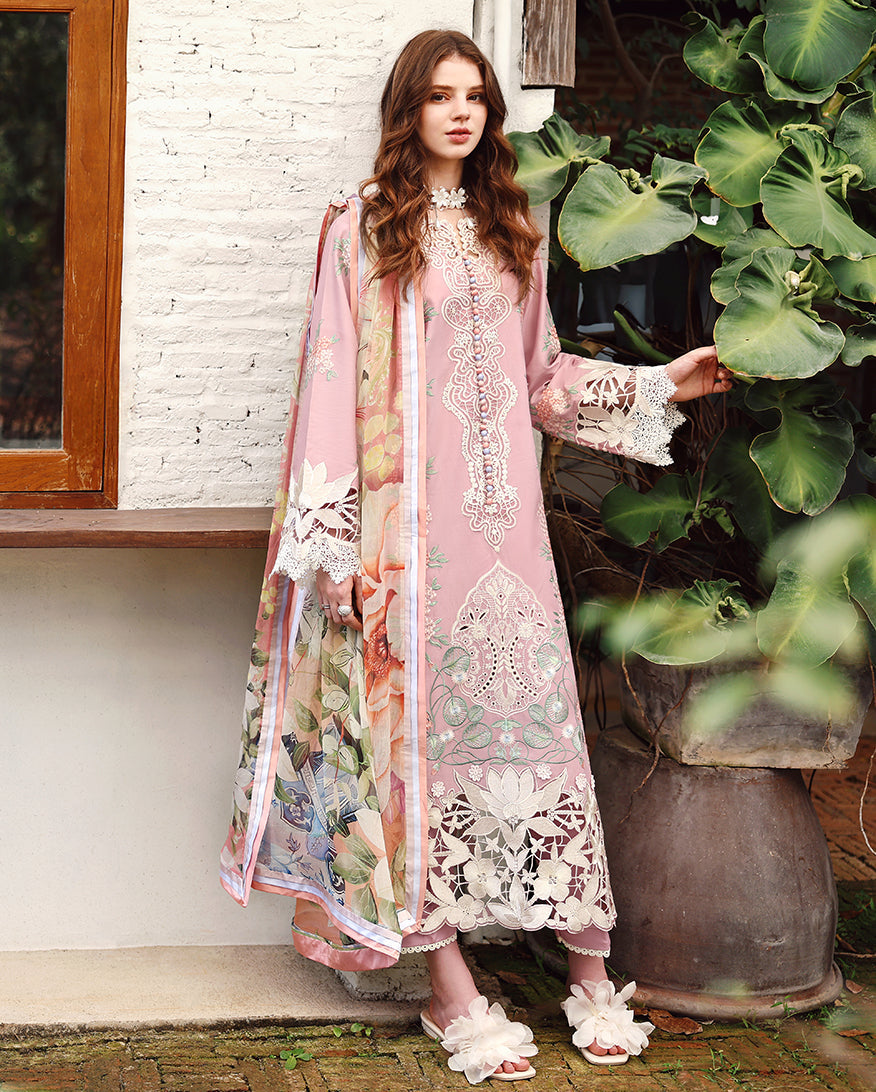 Mushq | The Secret Garden Lawn | Secret Petals - by Libasekhas UK - Registered Vendor of : Mushq - 100% Original Designer Dress