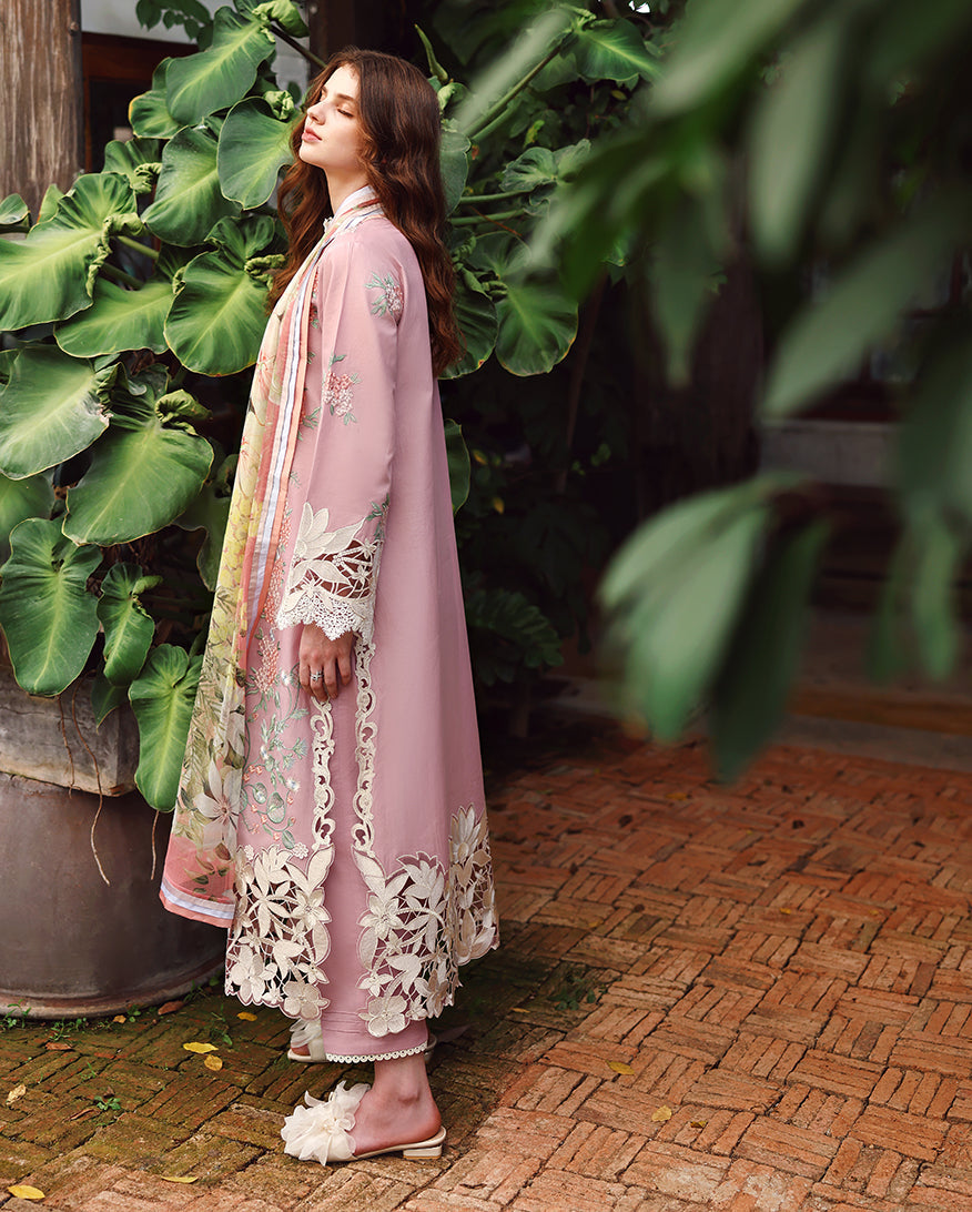 Mushq | The Secret Garden Lawn | Secret Petals - by Libasekhas UK - Registered Vendor of : Mushq - 100% Original Designer Dress