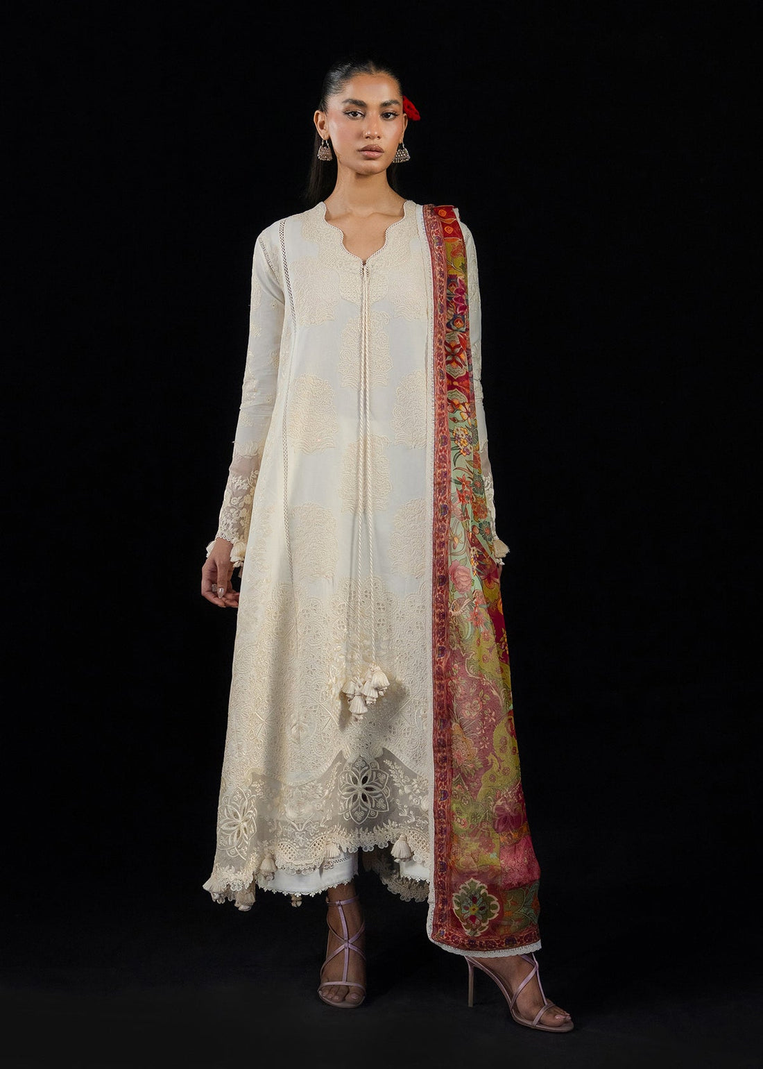 Hussain Rehar | Zan SS26 | Sefi - by Libasekhas UK - Registered Vendor of : Hussain Rehar - 100% Original Designer Dress