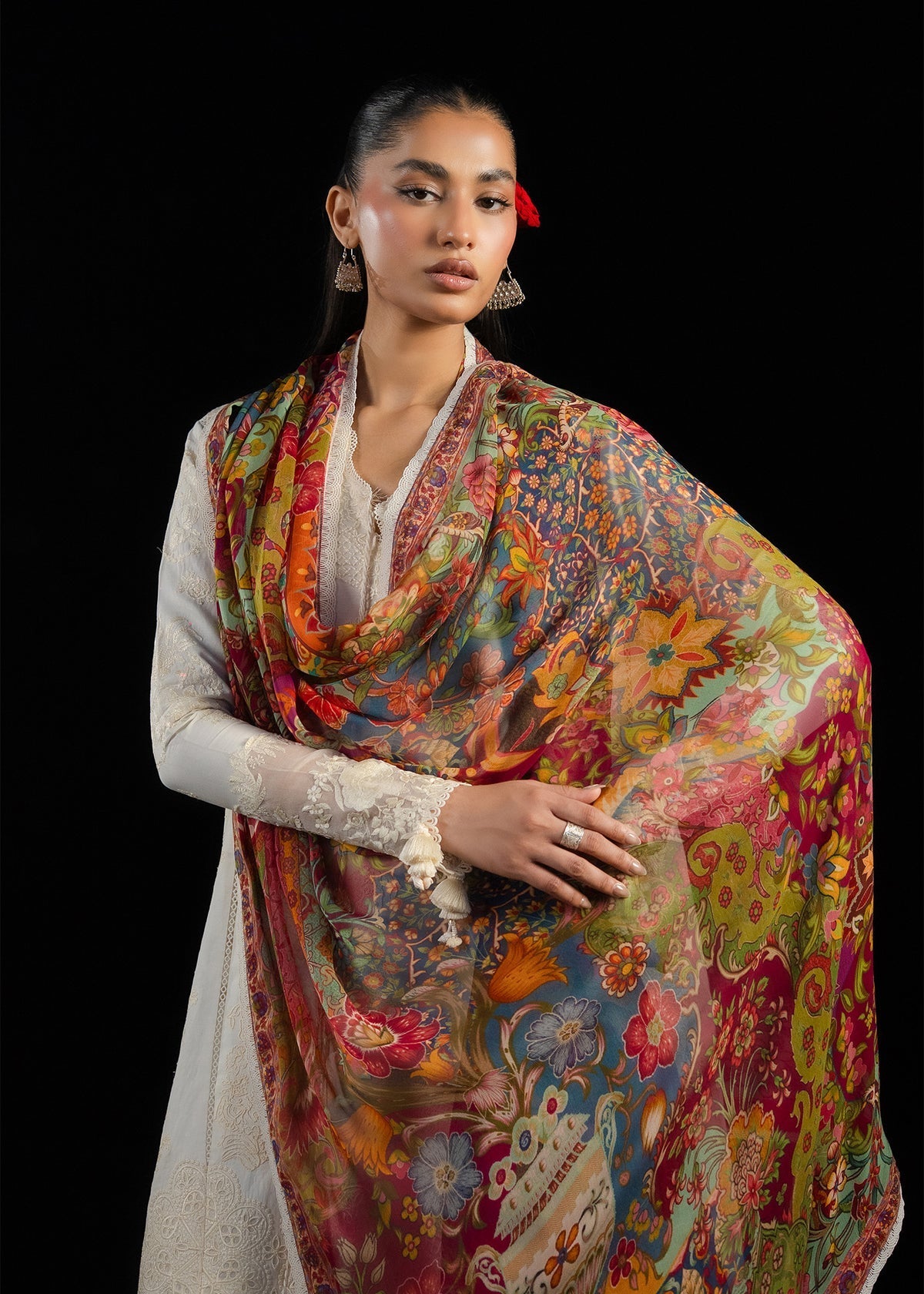 Hussain Rehar | Zan SS26 | Sefi - by Libasekhas UK - Registered Vendor of : Hussain Rehar - 100% Original Designer Dress