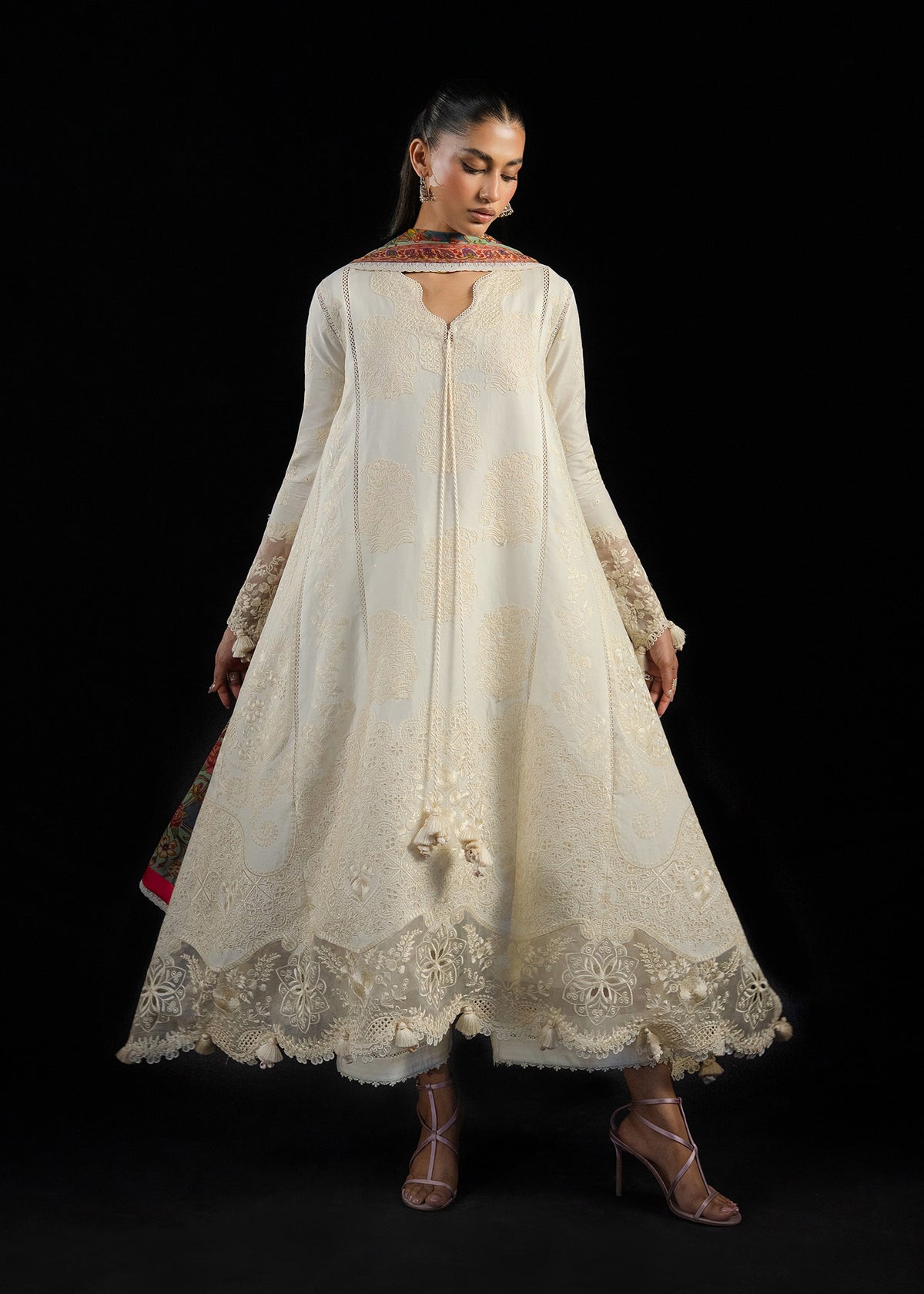 Hussain Rehar | Zan SS26 | Sefi - by Libasekhas UK - Registered Vendor of : Hussain Rehar - 100% Original Designer Dress