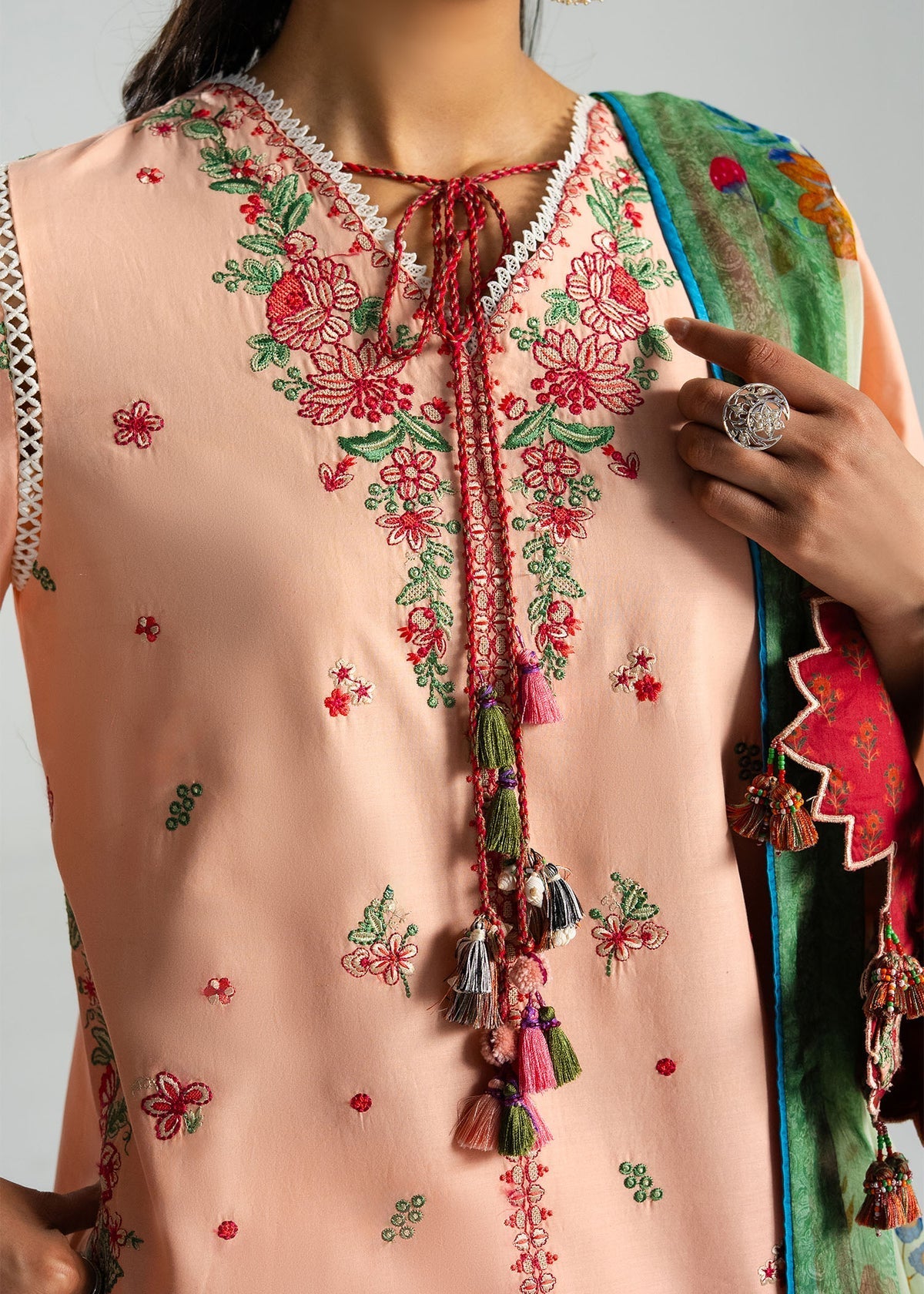 Hussain Rehar | Zan SS26 |Seftali - by Libasekhas UK - Registered Vendor of : Hussain Rehar - 100% Original Designer Dress