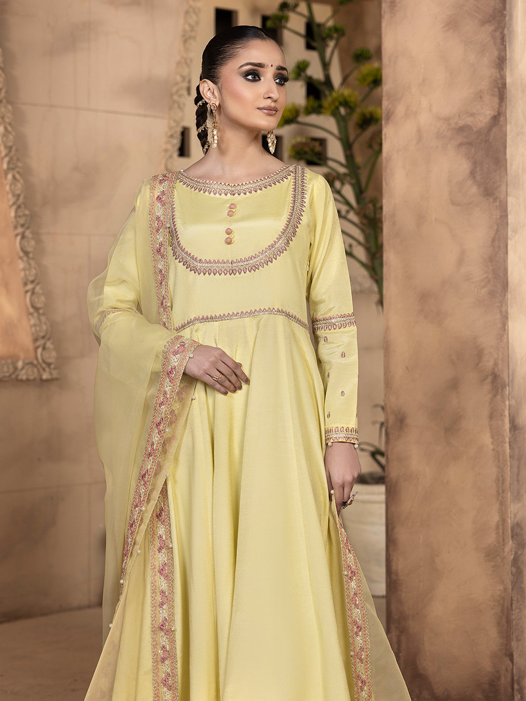 Hem Stitch | Raw Silk Edit 25 | Sehar - by - Libasekhas UK - Registered Vendor of : Hemstitch - 100% Original Designer Dresss