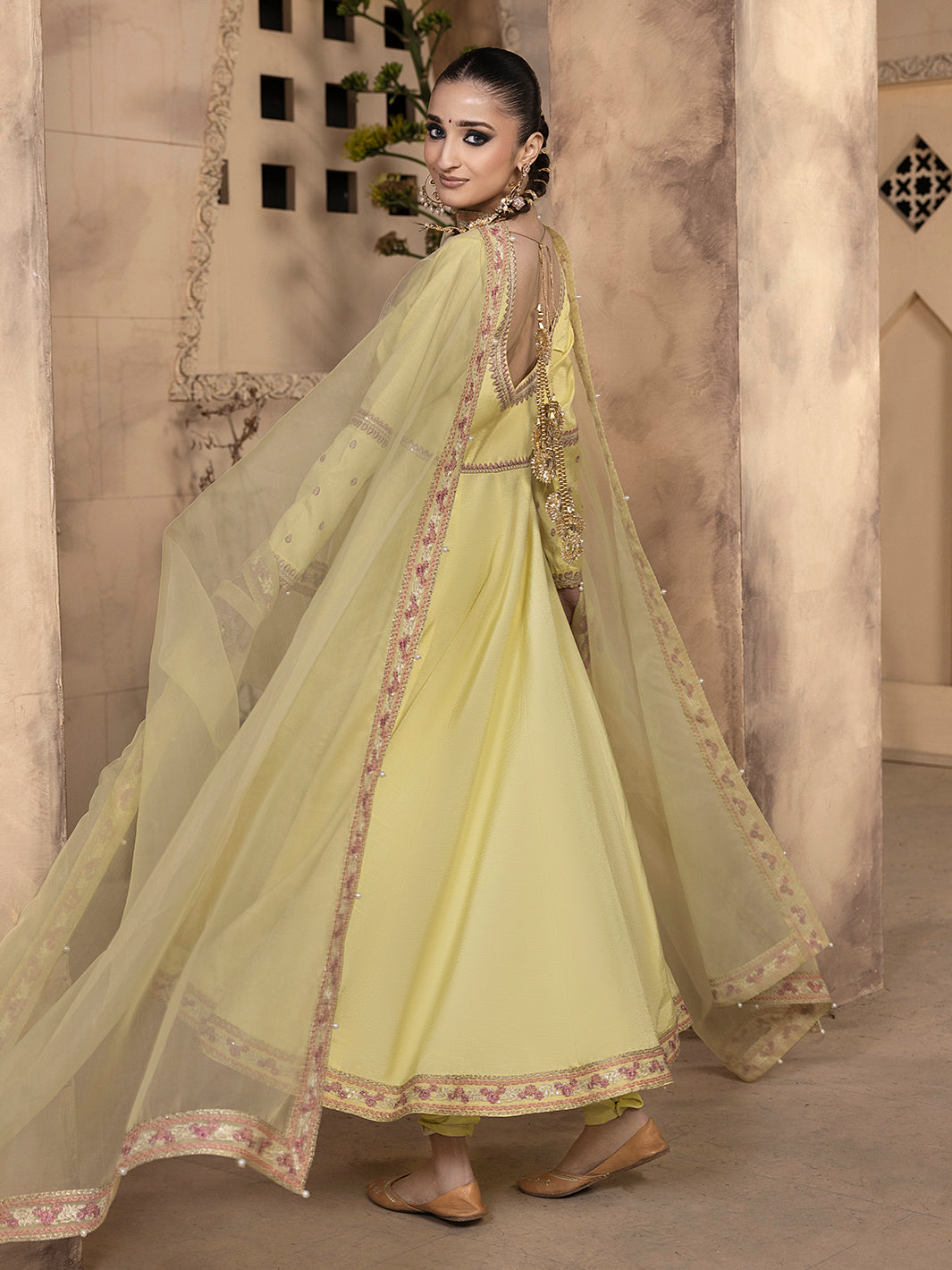 Hem Stitch | Raw Silk Edit 25 | Sehar - by - Libasekhas UK - Registered Vendor of : Hemstitch - 100% Original Designer Dresss