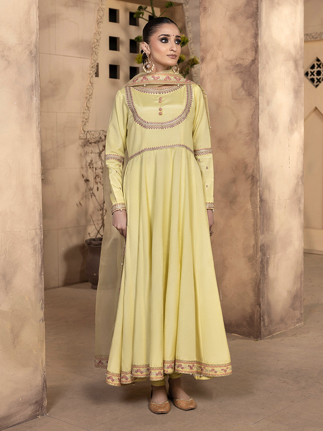 Hem Stitch | Raw Silk Edit 25 | Sehar - by - Libasekhas UK - Registered Vendor of : Hemstitch - 100% Original Designer Dresss