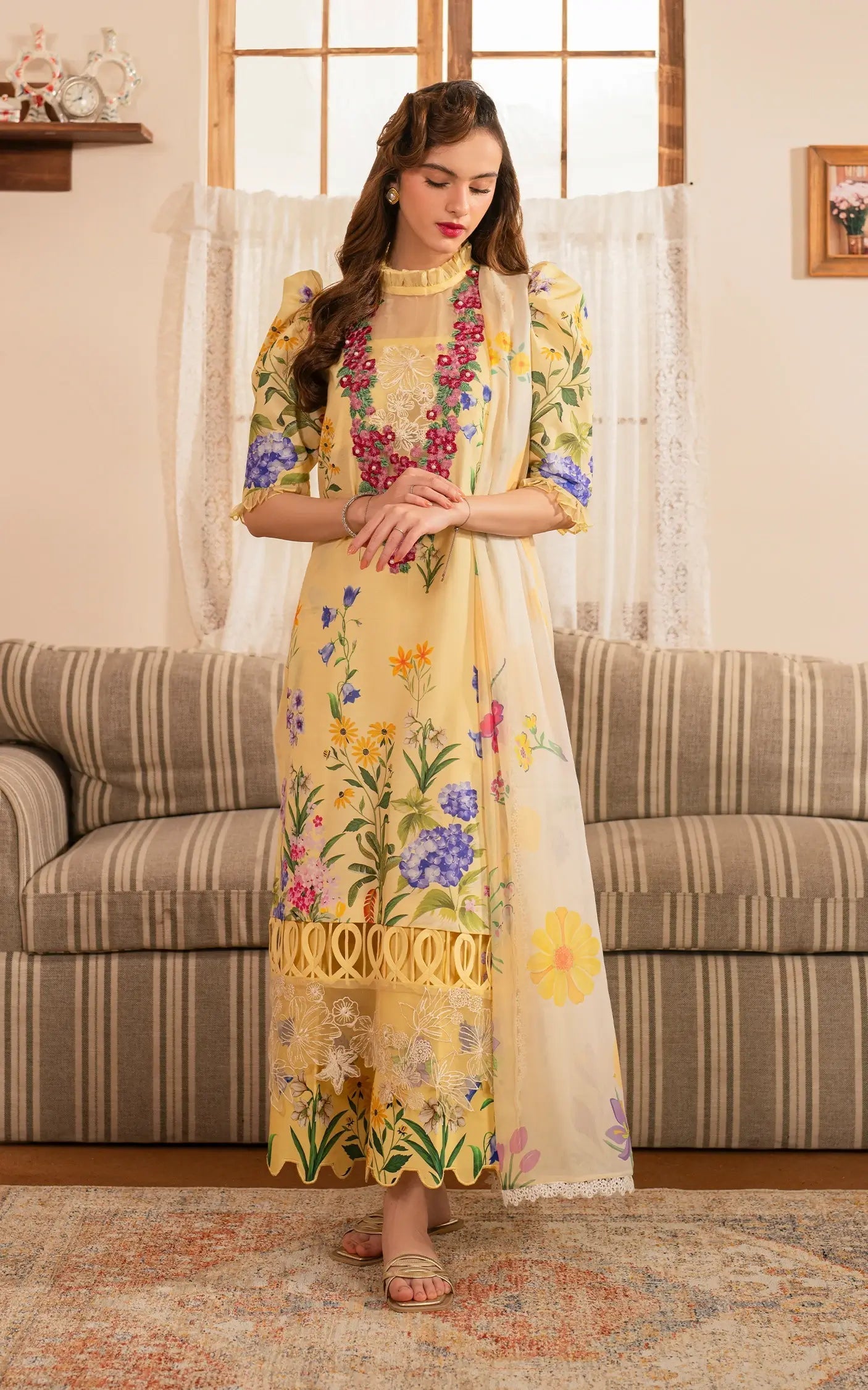 Asifa and Nabeel | Meraki Vintage 25 | Sehar (MVL25-03) - by - Libasekhas UK - Registered Vendor of : Asifa and Nabeel - 100% Original Designer Dresss
