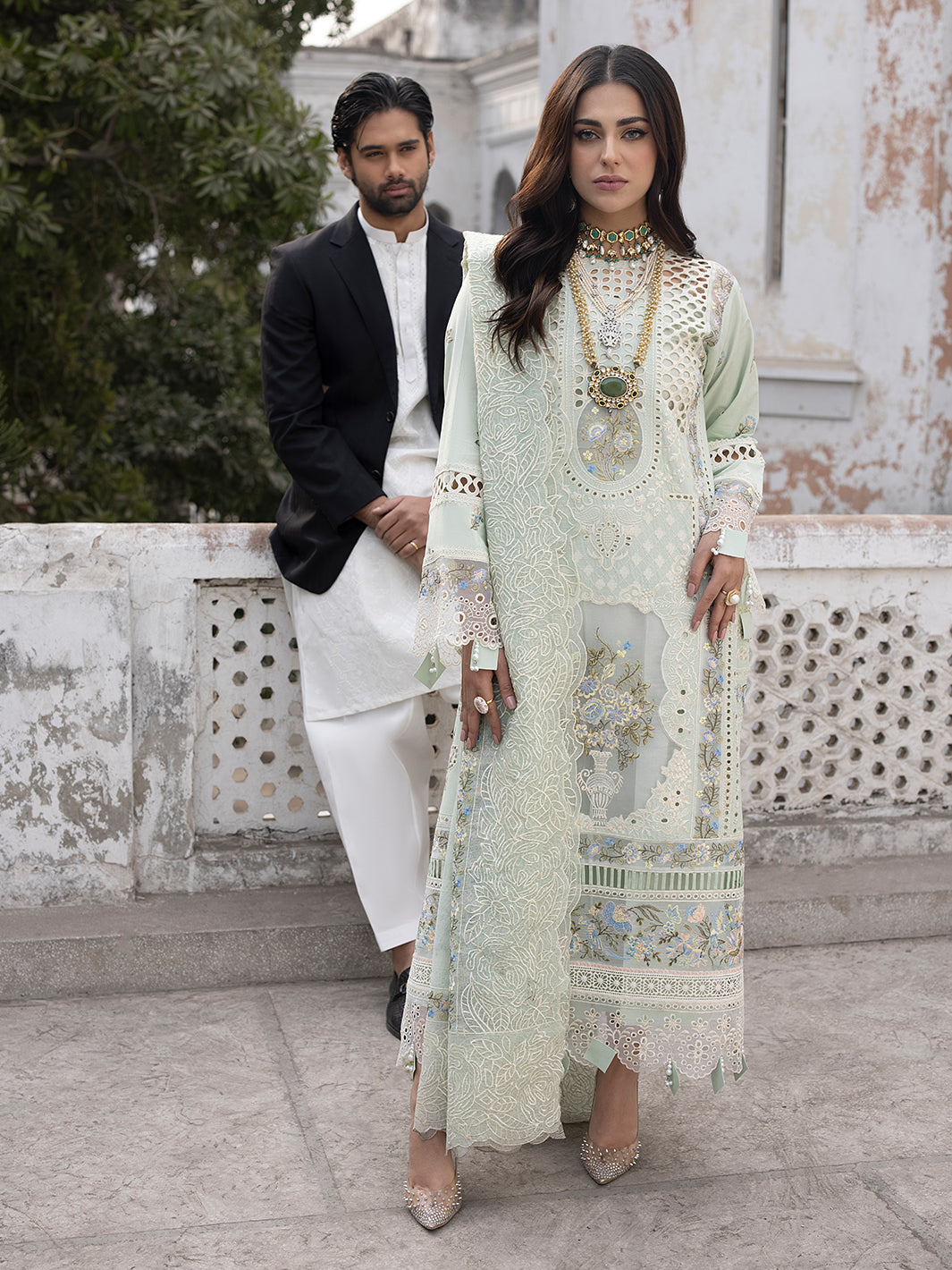 Mahnur | Mahrukh Luxury Lawn 24 | SELINA - by - Libasekhas UK - Registered Vendor of : Mahnur - 100% Original Designer Dresss