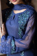 Azure | Ensembles | Serene Sapphire - by Libasekhas UK - Registered Vendor of : Azure - 100% Original Designer Dress