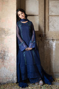 Azure | Ensembles | Serene Sapphire - by Libasekhas UK - Registered Vendor of : Azure - 100% Original Designer Dress