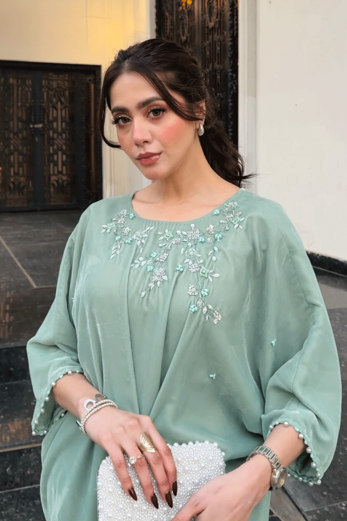 Erum Khan | Velvet Edit | Serenity - by Libasekhas UK - Registered Vendor of : Erum Khan - 100% Original Designer Dress