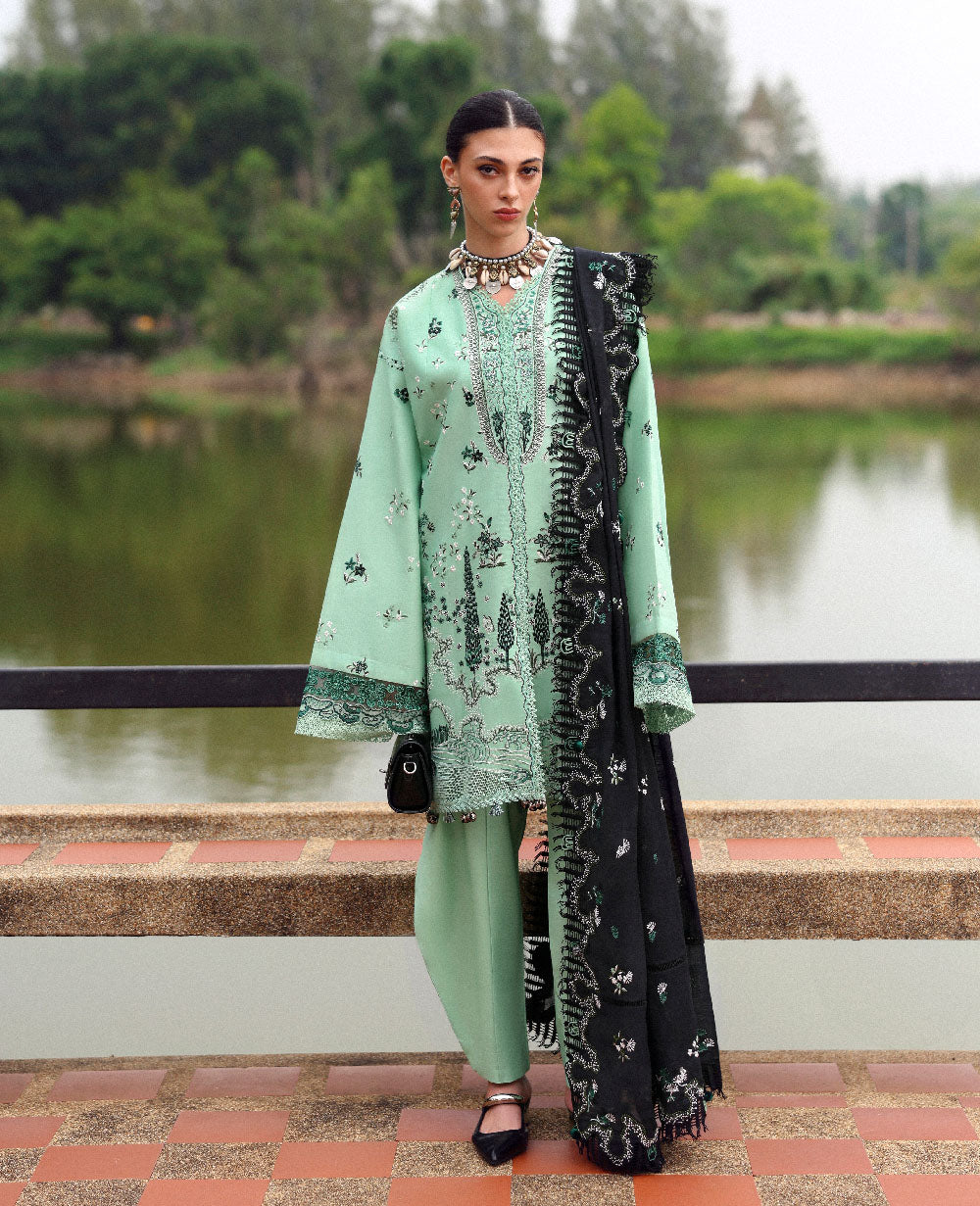 Republic Womenswear | Lilas Lawn 26 | Sereya - by Libasekhas - Registered Vendor of : Republic Womenswear - 100% Original Designer Dress