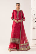 Maria B | Luxury Formals Pre Fall | SF-PF26-10-Pink - by Libasekhas UK - Registered Vendor of : Maria B - 100% Original Designer Dress