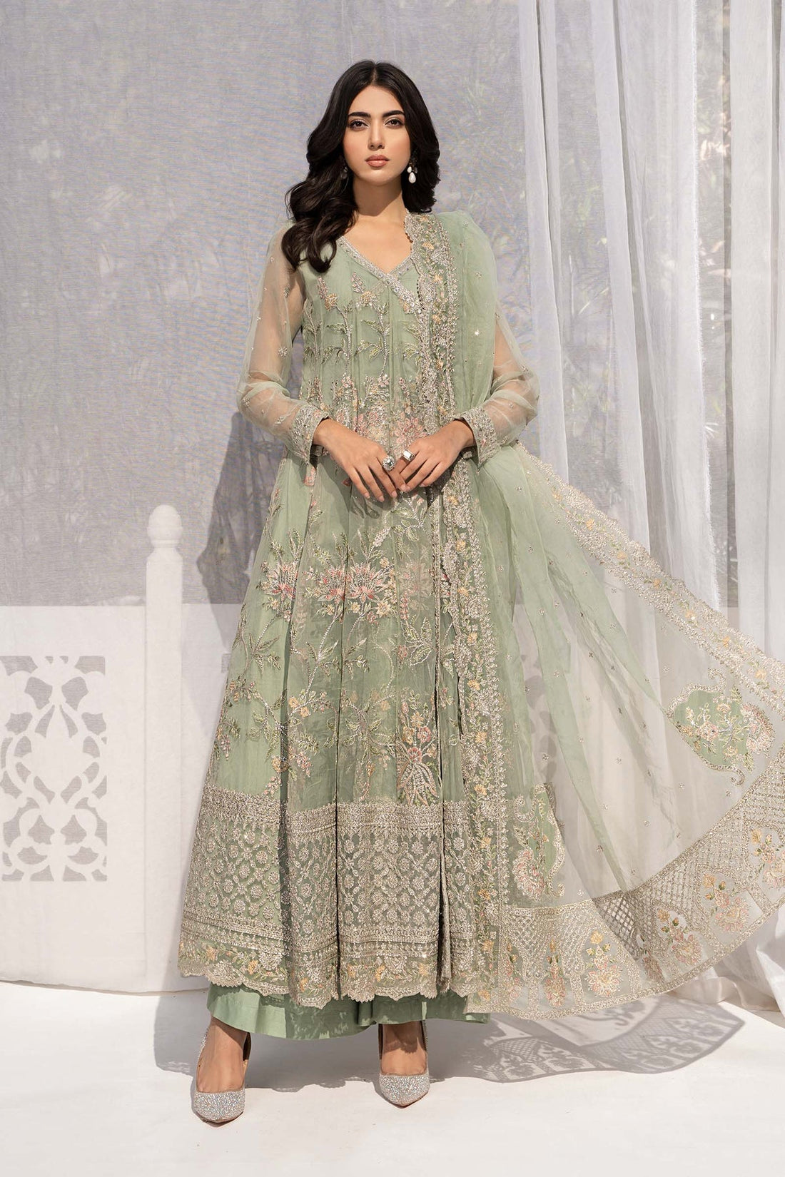 Maria B | Formal Wears | SF-EF24-19 - by - Libasekhas UK - Registered Vendor of : Maria B - 100% Original Designer Dresss
