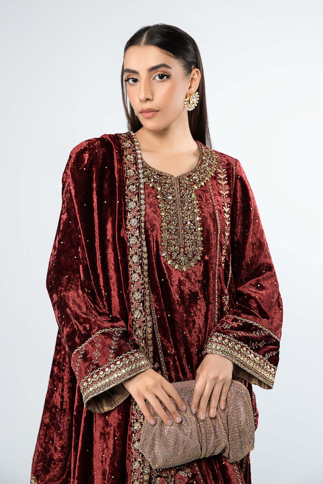 Maira B | Ready to Wear | SF-W24-14 - by - Libasekhas UK - Registered Vendor of : Maria B - 100% Original Designer Dresss