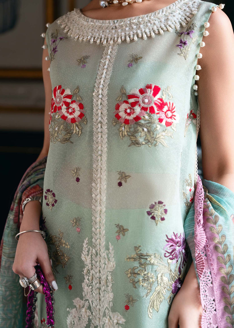 Shiza Hassan | Aira Luxury Pret | Azure - by - Libasekhas UK - Registered Vendor of : Shiza Hassan - 100% Original Designer Dresss