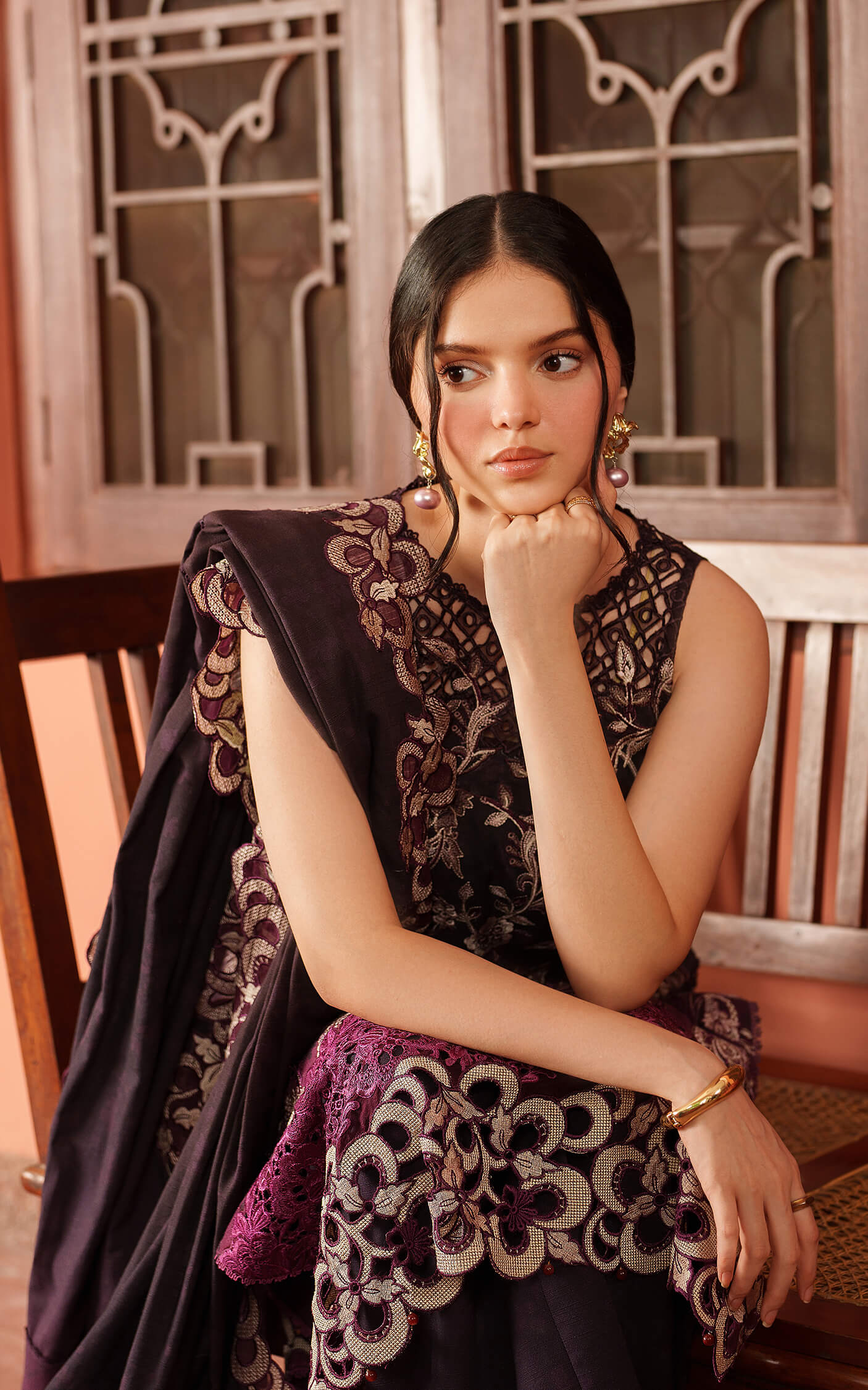 Asifa and Nabeel | Pashmina Luxe 25 | Siera LWC25-09 - by Libasekhas UK - Registered Vendor of : Asifa and Nabeel - 100% Original Designer Dress