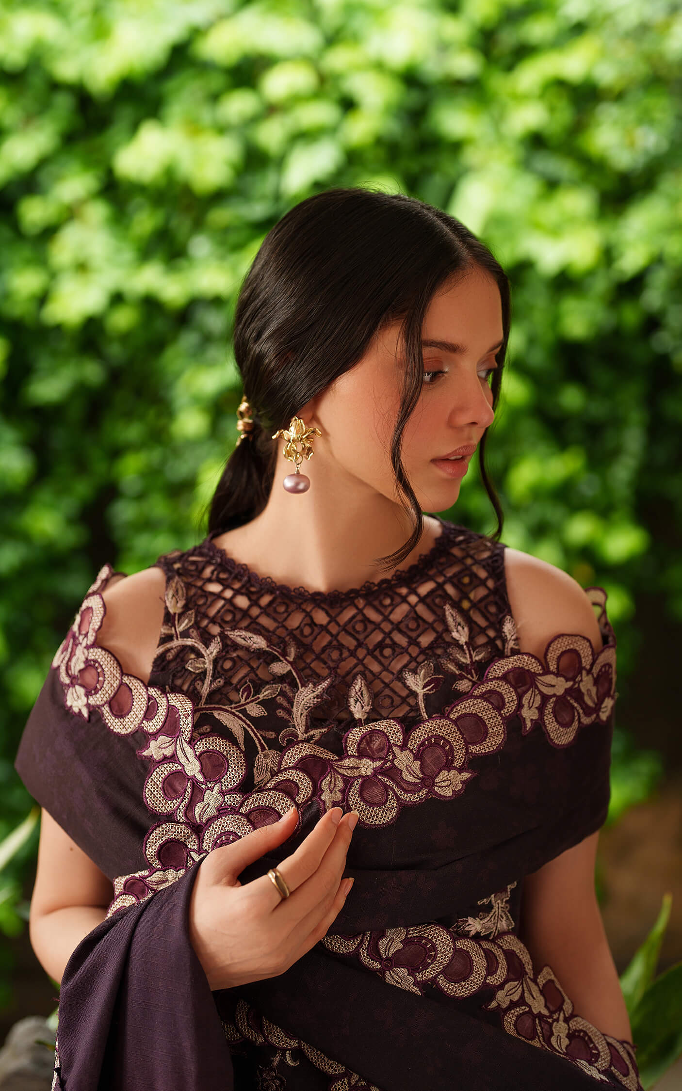 Asifa and Nabeel | Pashmina Luxe 25 | Siera LWC25-09 - by Libasekhas UK - Registered Vendor of : Asifa and Nabeel - 100% Original Designer Dress