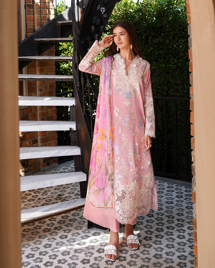 Mushq | Amoi Luxury Lawn | Silent Vows - by Libasekhas UK - Registered Vendor of : Mushq - 100% Original Designer Dress
