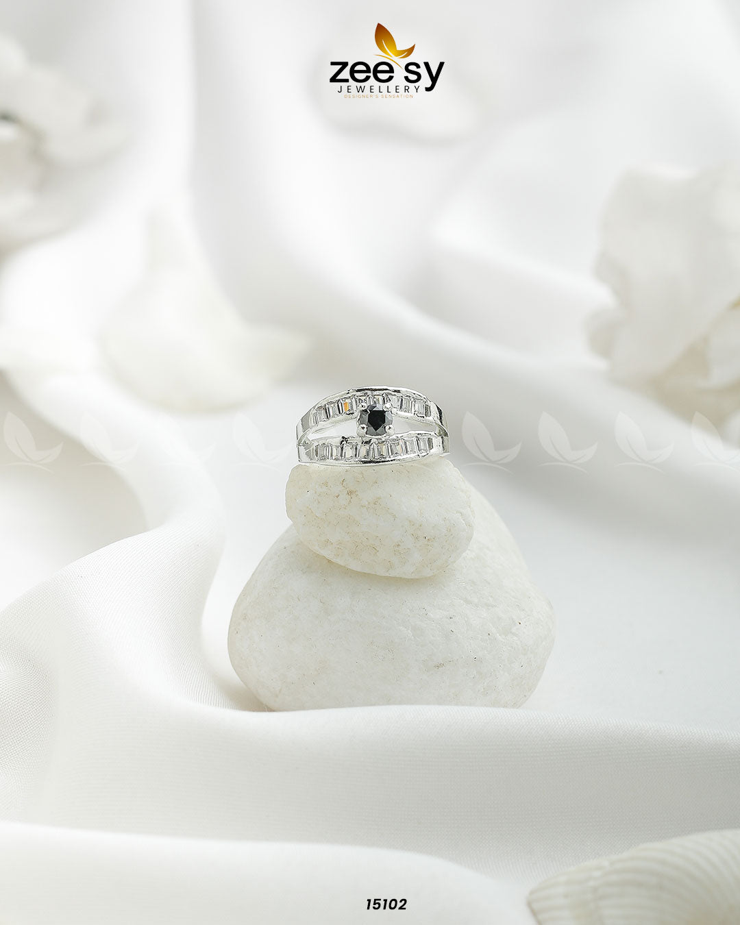 Mirage Ring - by - Libasekhas UK - Registered Vendor of : Zeesy - 100% Original Designer Dresss