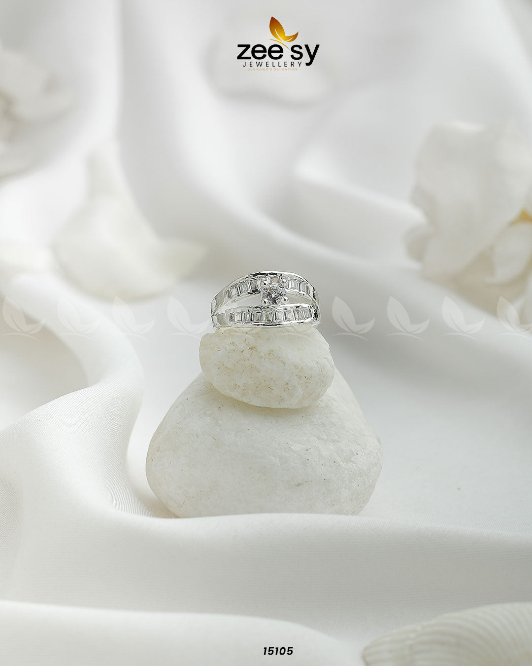 Mirage Ring - by - Libasekhas UK - Registered Vendor of : Zeesy - 100% Original Designer Dresss