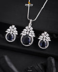 Zara's Pendant Set - by - Libasekhas UK - Registered Vendor of : Zeesy - 100% Original Designer Dresss