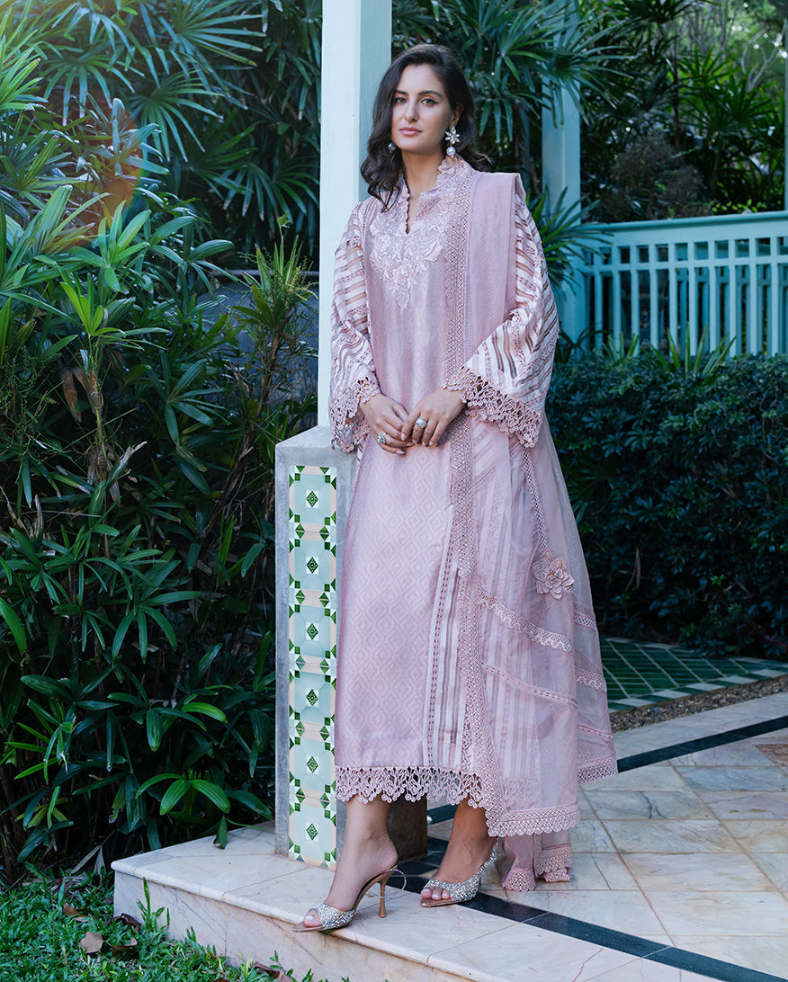 Mushq | Euphoria Pret | Silver Lining - by Libasekhas UK - Registered Vendor of : Mushq - 100% Original Designer Dress