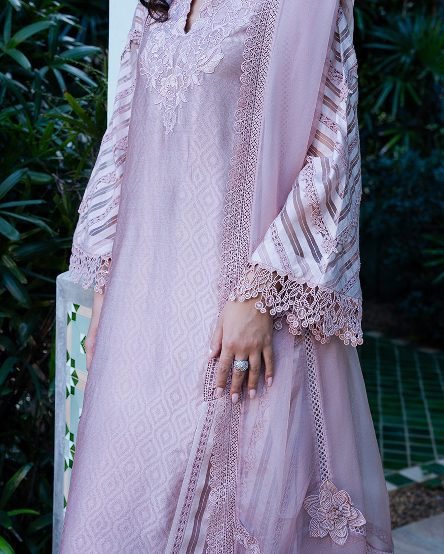 Mushq | Euphoria Pret | Silver Lining - by Libasekhas UK - Registered Vendor of : Mushq - 100% Original Designer Dress
