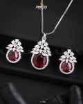 Zara's Pendant Set - by - Libasekhas UK - Registered Vendor of : Zeesy - 100% Original Designer Dresss