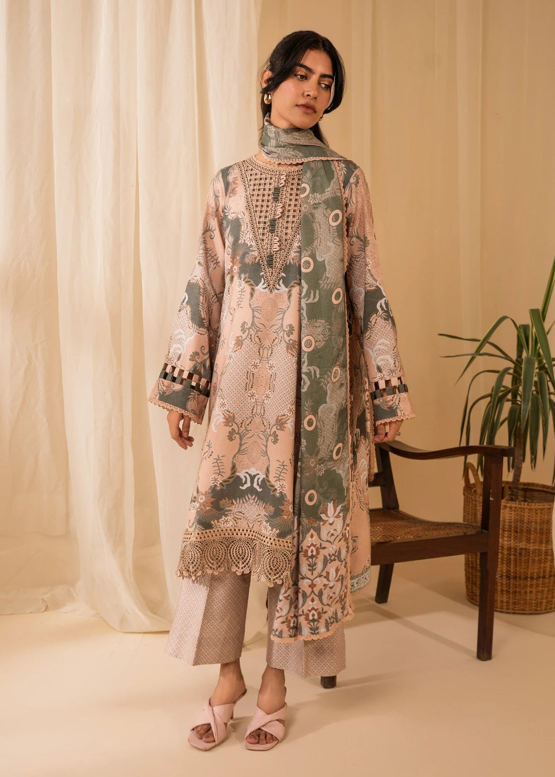 Nureh | Shades of Winter | ZARA (AZ-06) - by - Libasekhas UK - Registered Vendor of : Nureh - 100% Original Designer Dresss