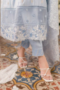 Azure | Ensembles Embroidered Formals | Slate Symphony - by - Libasekhas UK - Registered Vendor of : Azure - 100% Original Designer Dresss