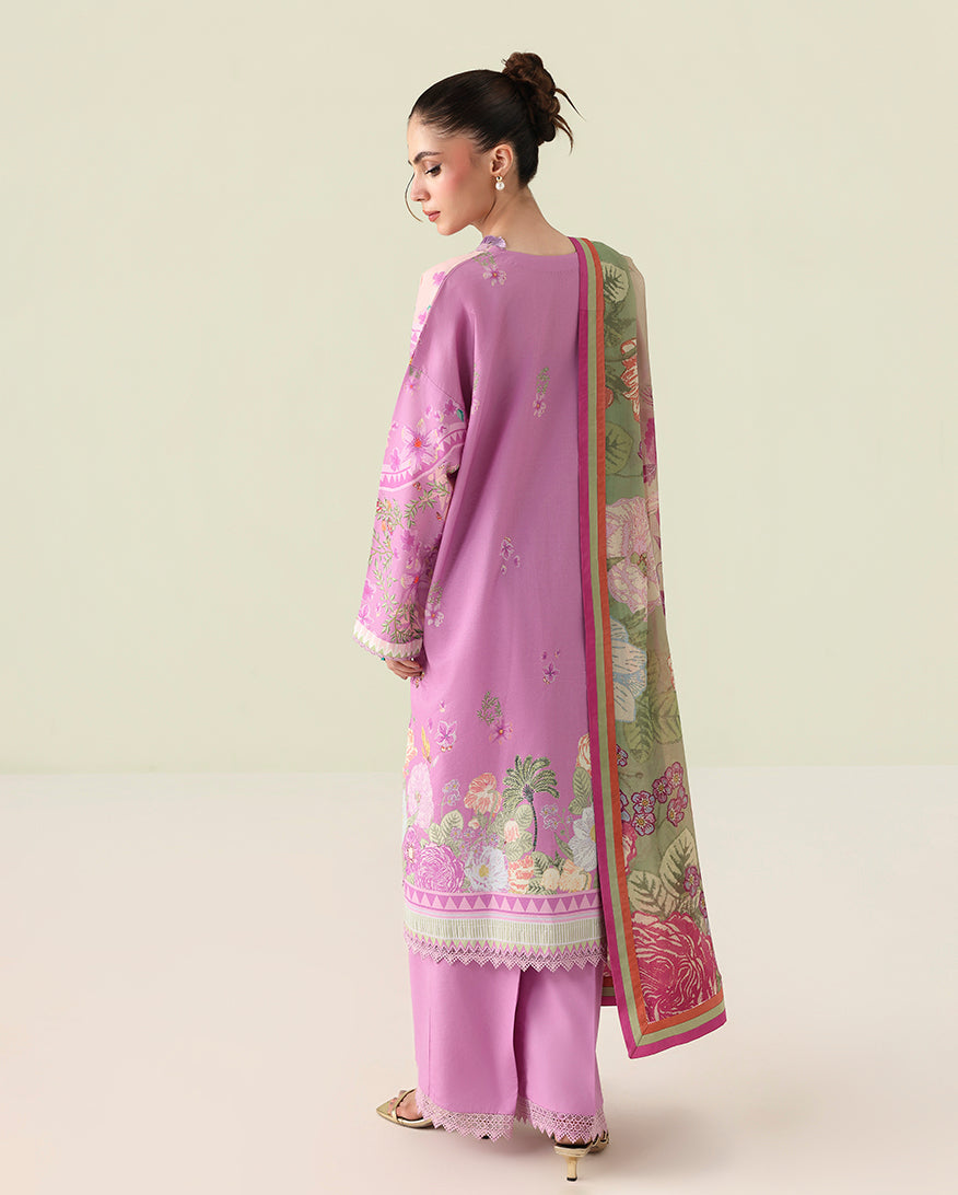 Roheenaz | Rosette Lawn | Soft Solstice - by Libasekhas UK - Registered Vendor of : Roheenaz - 100% Original Designer Dress