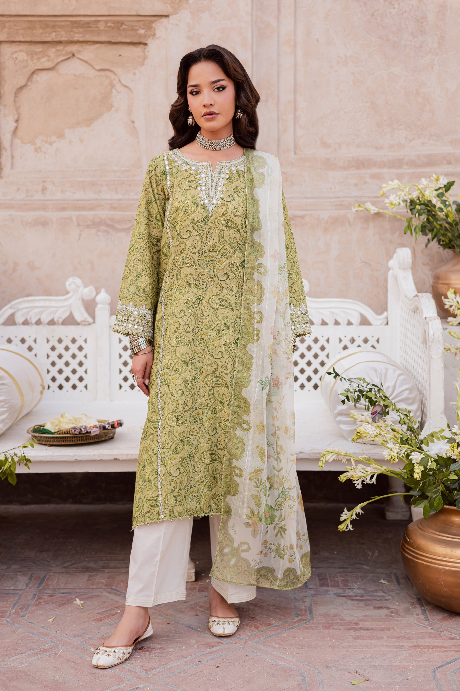 Batik | Festive Eid 26 | Solan - by Libasekhas UK - Registered Vendor of : Batik - 100% Original Designer Dress