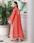 Roheenaz | Veil of Summer Chikankari | Soleil Blanc - by Libasekhas UK - Registered Vendor of : Roheenaz - 100% Original Designer Dress