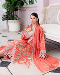 Roheenaz | Veil of Summer Chikankari | Soleil Blanc - by Libasekhas UK - Registered Vendor of : Roheenaz - 100% Original Designer Dress