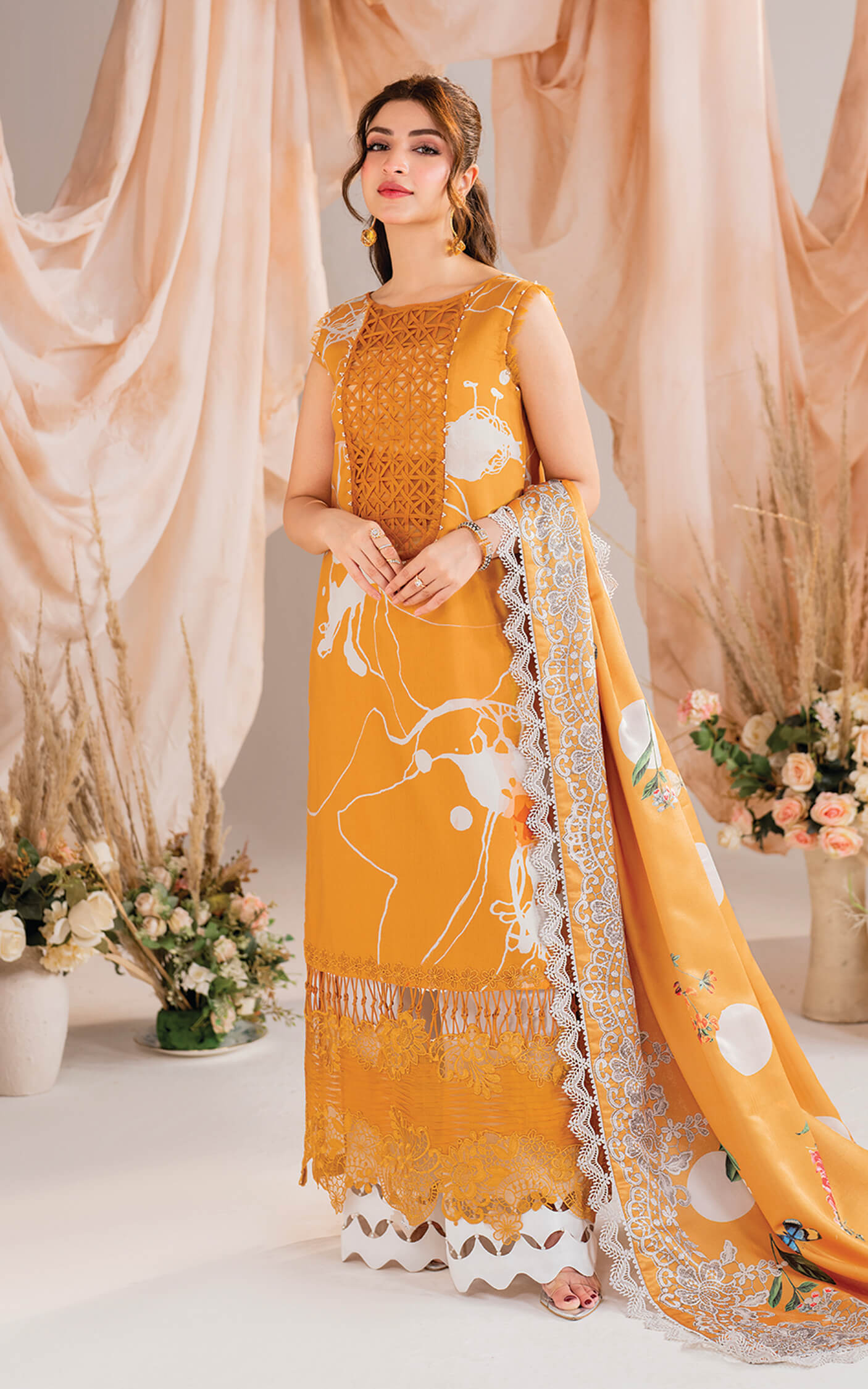 Asifa and Nabeel | Winter Meraki 24 | Solstice-MW-08 - by - Libasekhas UK - Registered Vendor of : Asifa and Nabeel - 100% Original Designer Dresss