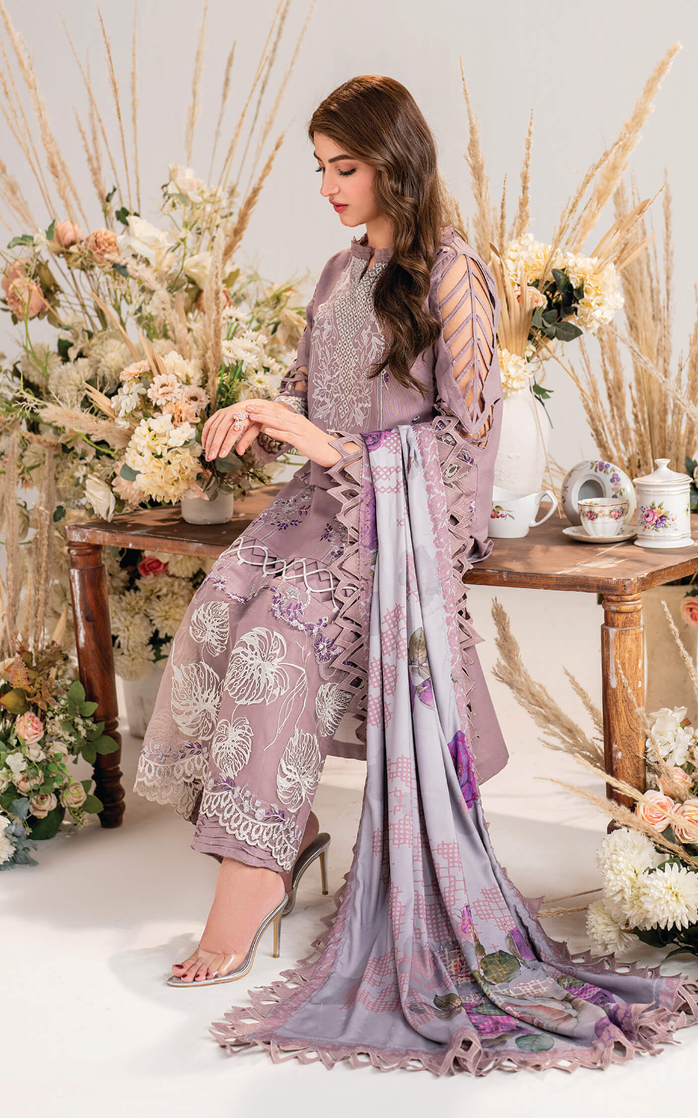 Asifa and Nabeel | Winter Meraki 24 | Sombre-MW-04 - by - Libasekhas UK - Registered Vendor of : Asifa and Nabeel - 100% Original Designer Dresss
