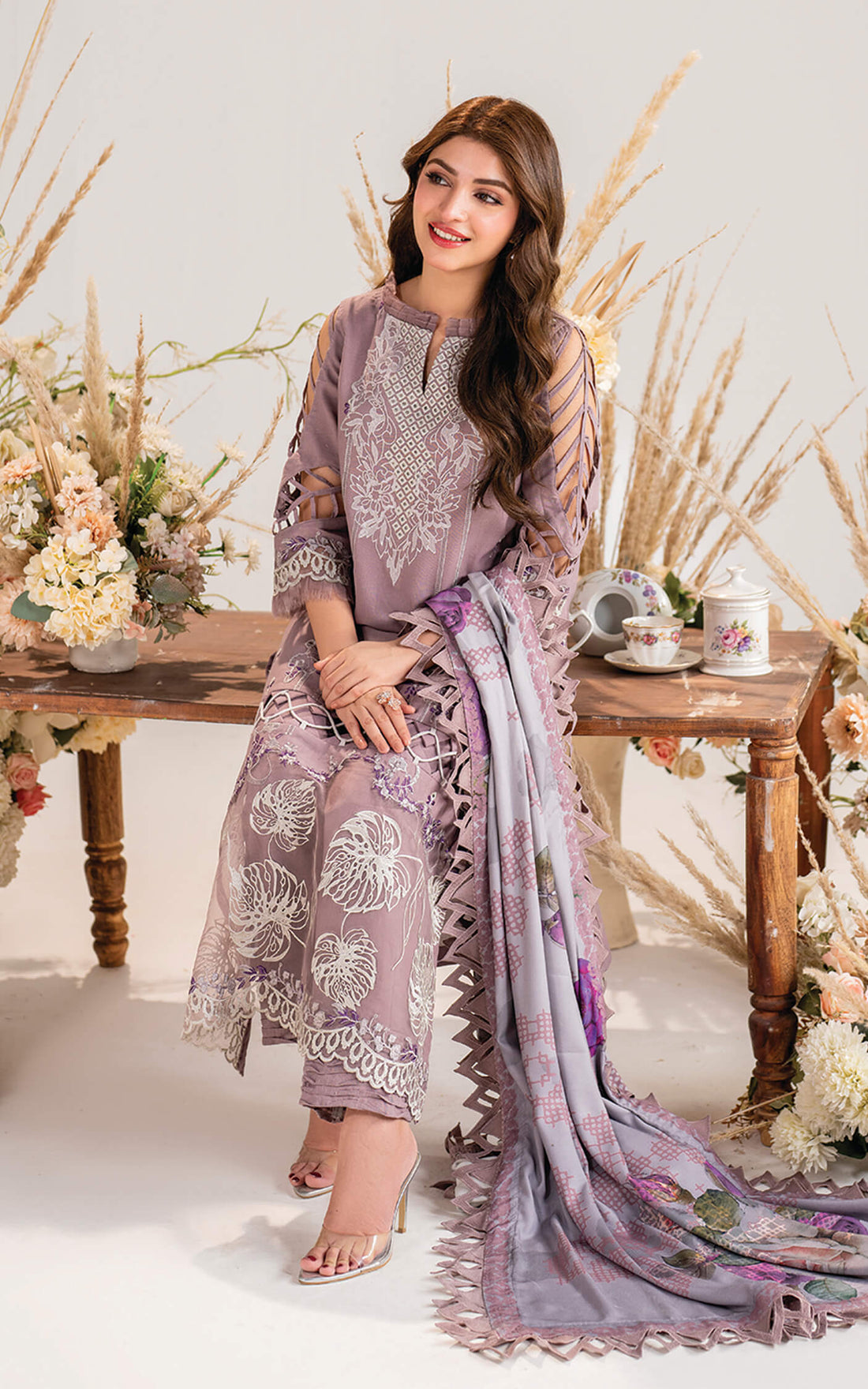Asifa and Nabeel | Winter Meraki 24 | Sombre-MW-04 - by - Libasekhas UK - Registered Vendor of : Asifa and Nabeel - 100% Original Designer Dresss