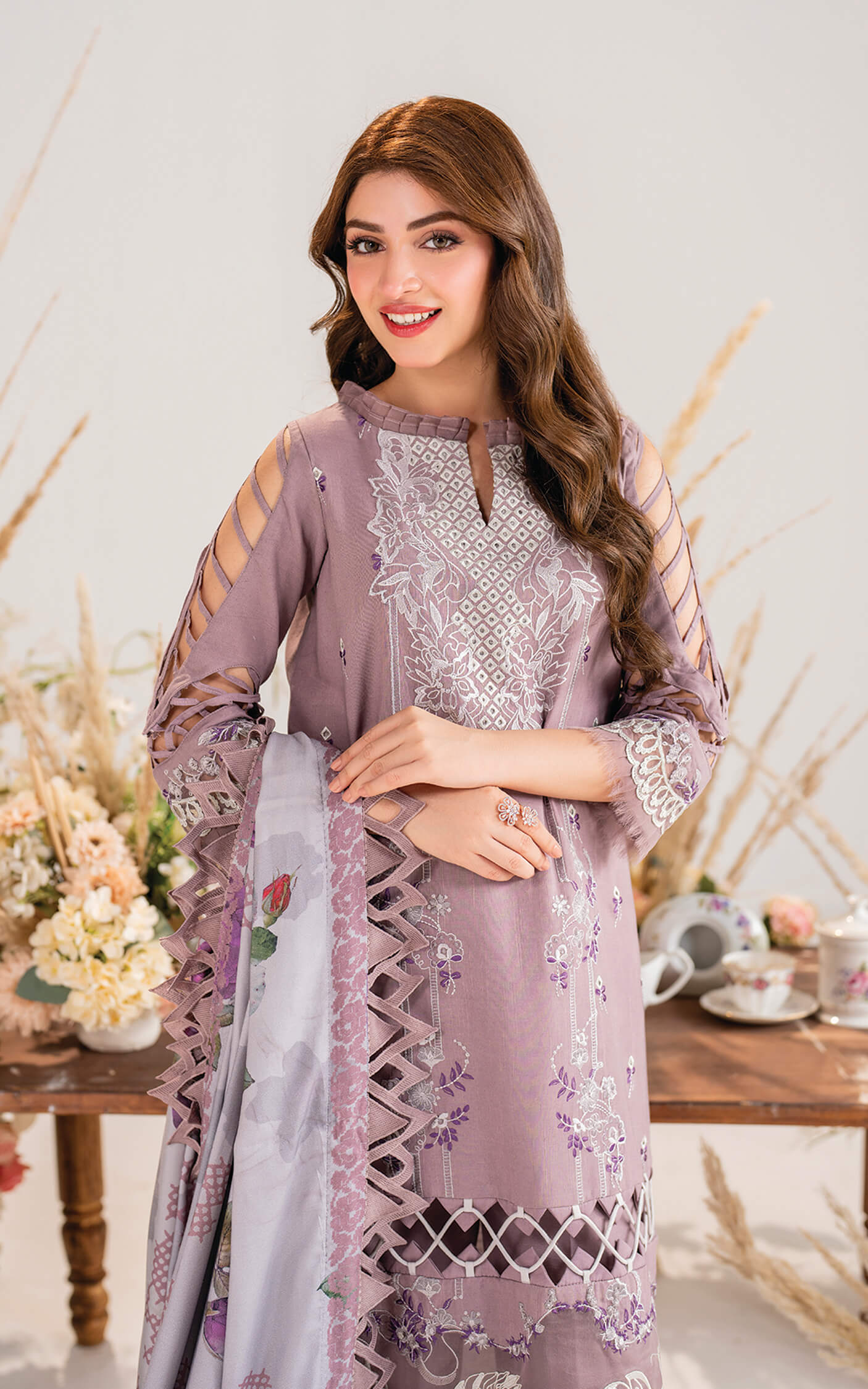 Asifa and Nabeel | Winter Meraki 24 | Sombre-MW-04 - by - Libasekhas UK - Registered Vendor of : Asifa and Nabeel - 100% Original Designer Dresss