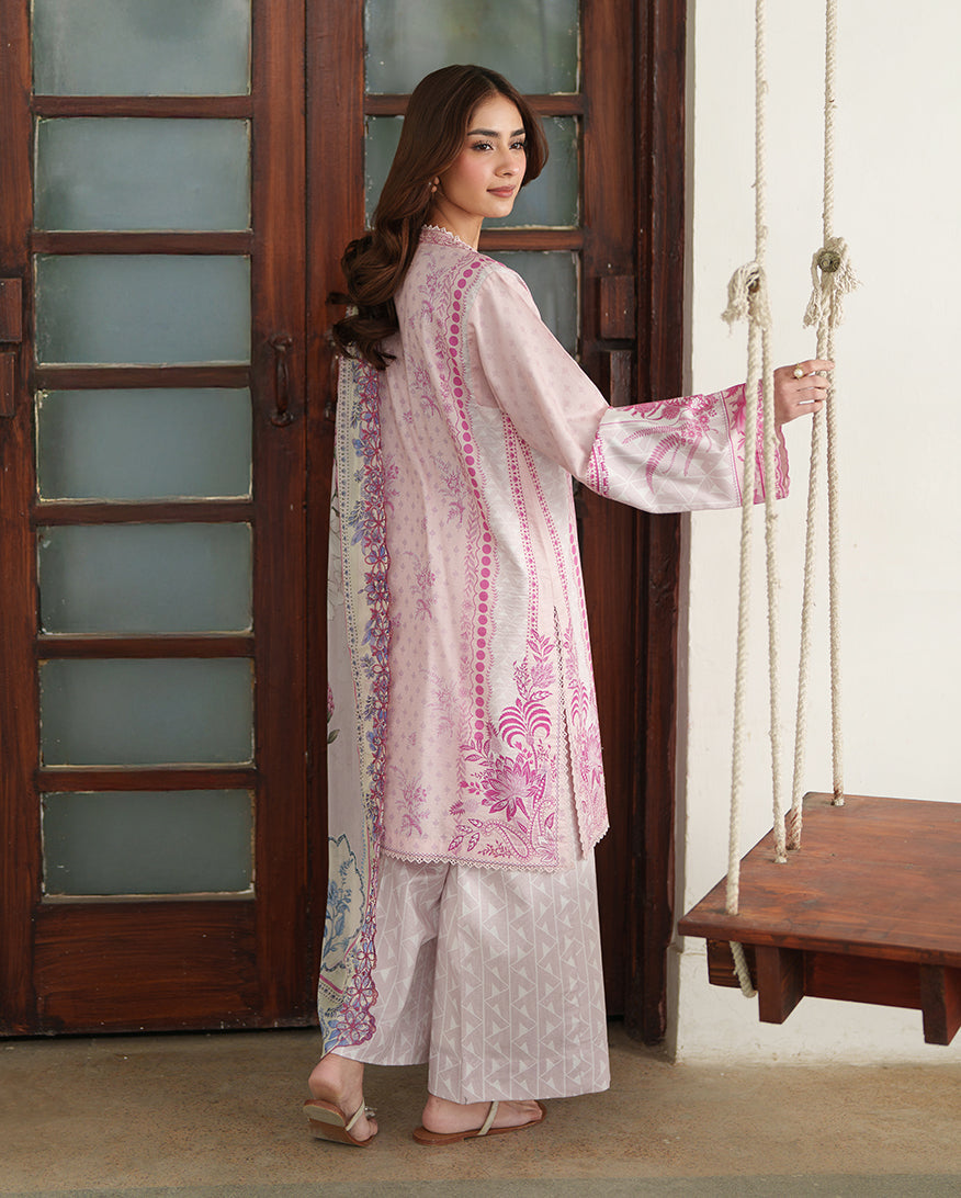 Roheenaz | Whispered Florals |Sorbet Bloom - by Libasekhas UK - Registered Vendor of : Roheenaz - 100% Original Designer Dress