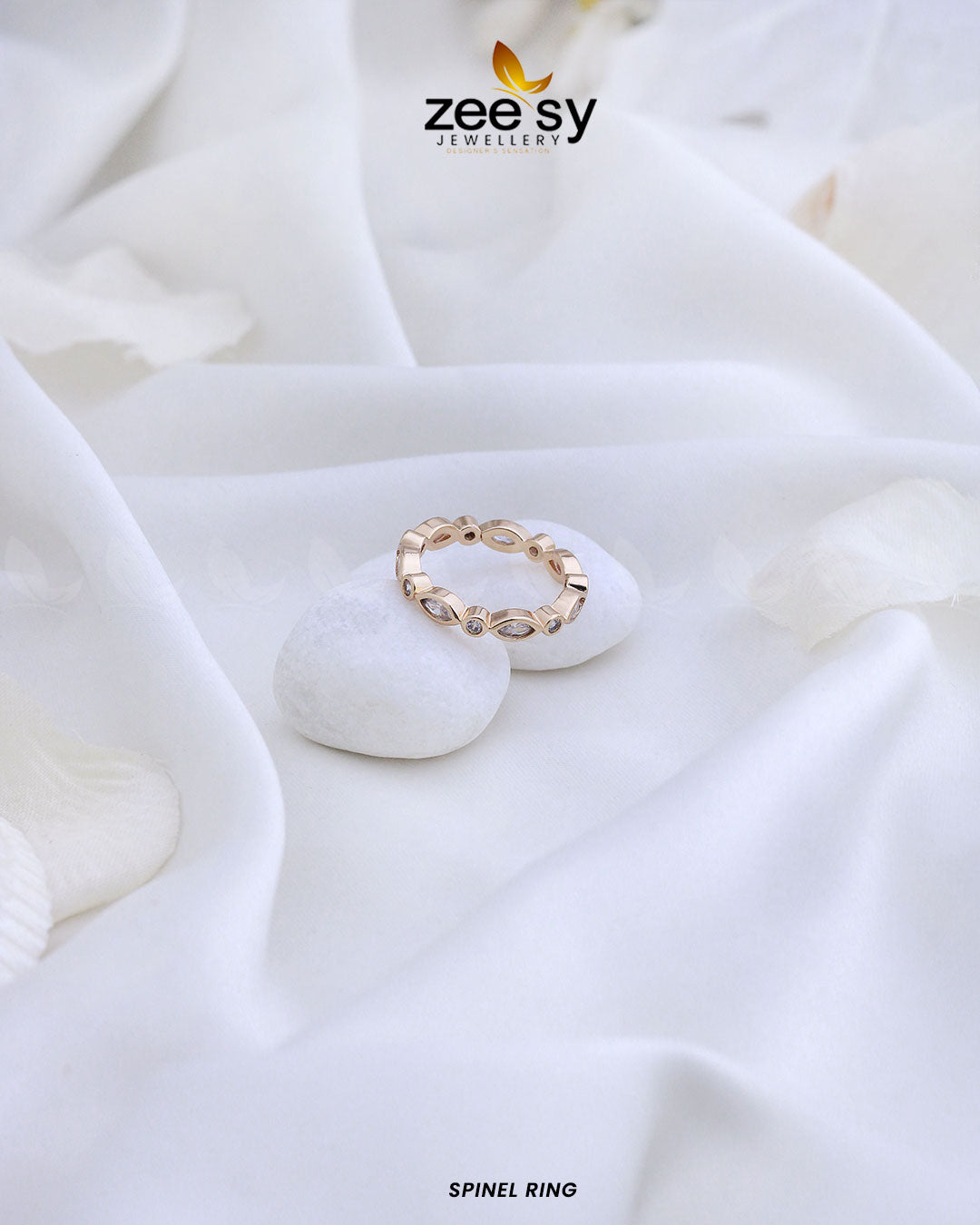 Spinel Ring - by - Libasekhas UK - Registered Vendor of : Zeesy - 100% Original Designer Dresss