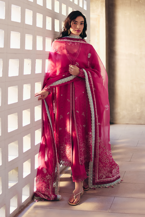 Suffuse | Casual Pret Fall 24 |  RUVINA - by - Libasekhas UK - Registered Vendor of : Suffuse - 100% Original Designer Dresss