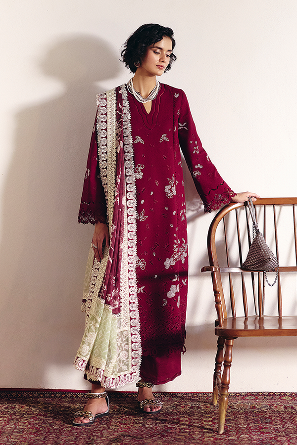 Suffuse | Casual Pret Fall 24 |  OMAIRA - by - Libasekhas UK - Registered Vendor of : Suffuse - 100% Original Designer Dresss