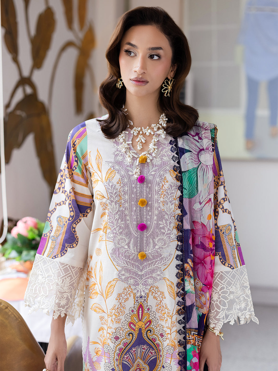 Mahnur | After Hours Luxury Lawn 25 | Sugar Rush - by - Libasekhas UK - Registered Vendor of : Mahnur - 100% Original Designer Dresss