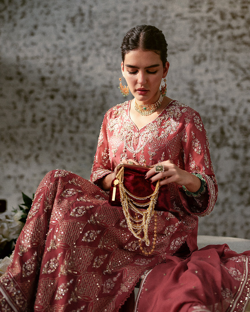 Mushq | Saugaat Pret | Sumbul - by Libasekhas UK - Registered Vendor of : Mushq - 100% Original Designer Dress