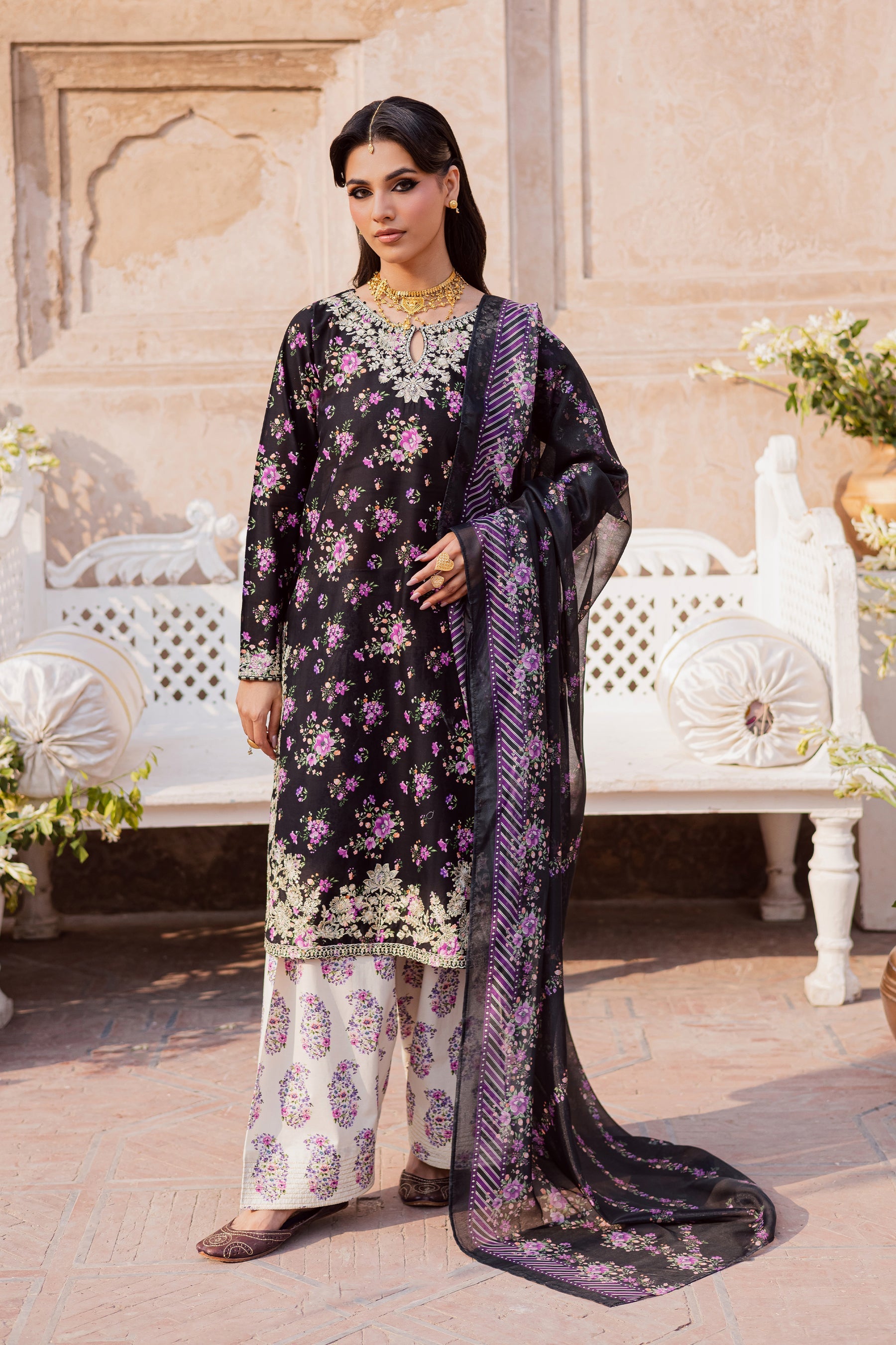 Batik | Festive Eid 26 | Summer Daze - by Libasekhas UK - Registered Vendor of : Batik - 100% Original Designer Dress