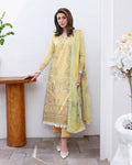 Roheenaz | Floral Reverie Luxury Lawn | Summer Glow - by Libasekhas UK - Registered Vendor of : Roheenaz - 100% Original Designer Dress