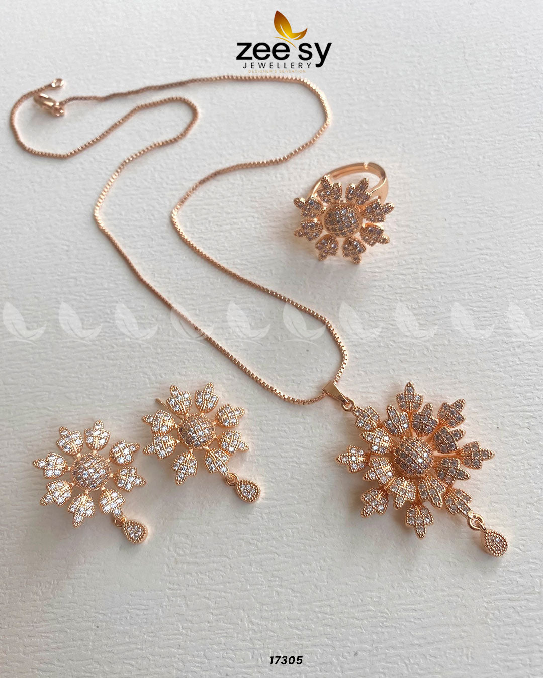 Sunflower Necklace - by - Libasekhas UK - Registered Vendor of : Zeesy - 100% Original Designer Dresss