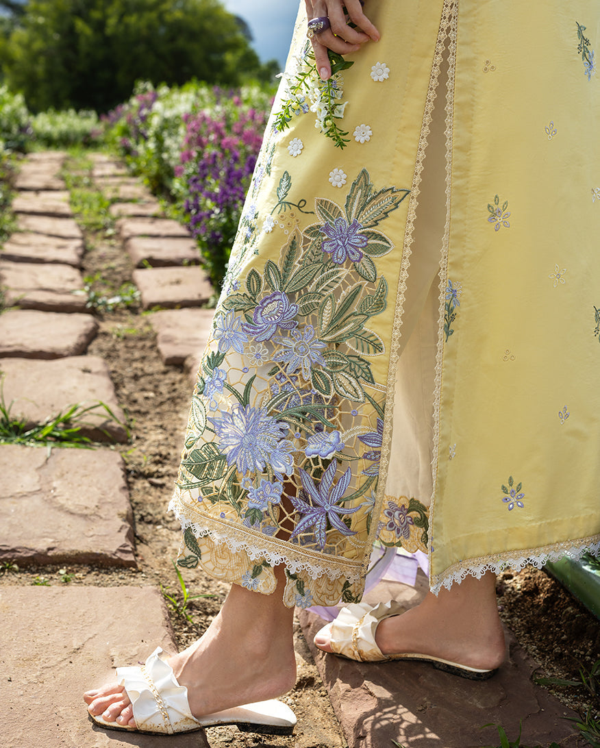 Mushq | The Secret Garden Lawn | Sunlit Meadow - by Libasekhas UK - Registered Vendor of : Mushq - 100% Original Designer Dress