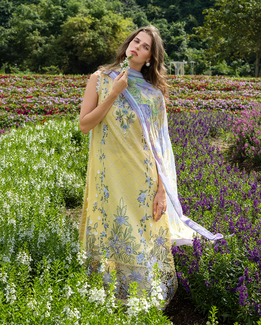 Mushq | The Secret Garden Lawn | Sunlit Meadow - by Libasekhas UK - Registered Vendor of : Mushq - 100% Original Designer Dress
